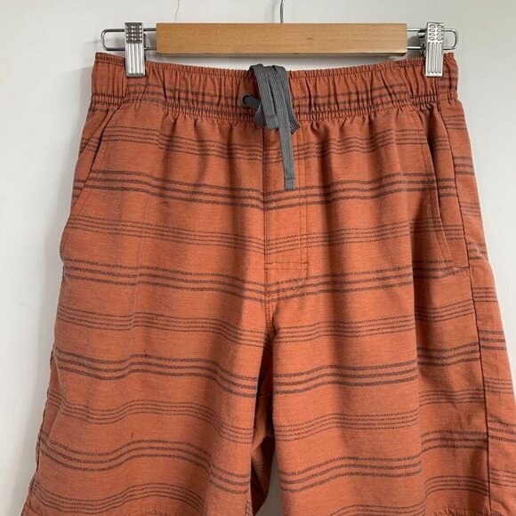 Prana men's  Metric E-Waist Red Clay Stripe 1969451 Boardshort Size S - Picture 4 of 13